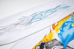 Tai Chi Symbol Reversible Long Sleeve Tee