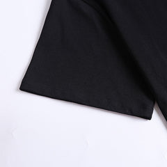 OFF WHITE Flying Bird Letter Pattern T-Shirt