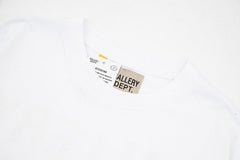 Gallery Dept Paint Splattered Logo Print Cotton Jersey T-shirt