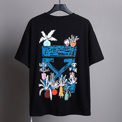 OFF-WHITE Cartoon pattern printing T-Shirts