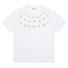 Maison Margiela Letter Logo T-Shirts