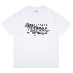 Maison Margiela Letter Logo T-Shirts