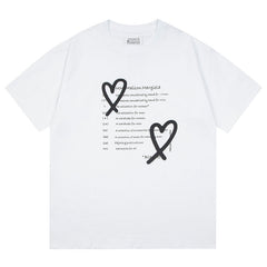 Maison Margiela Digital Letters T-Shirts