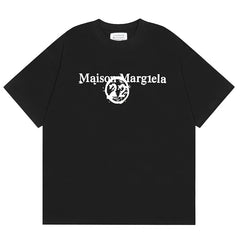 Maison Margiela Digital Letter Logo T-Shirts