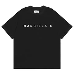 Maison Margiela Digital Letter Logo T-Shirts