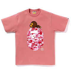 BAPE ABC Camo Milo on Big Ape T-shirt