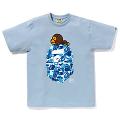 BAPE ABC Camo Milo on Big Ape T-shirt