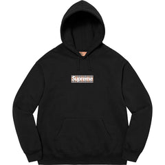 Supreme 22SS Burberry Box Logo Hoodie