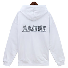 AMIRI Logo-Embroidered Cotton Hoodies