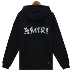 AMIRI Logo-Embroidered Cotton Hoodies