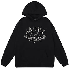 AMIRI Logo-Print Cotton Hoodie