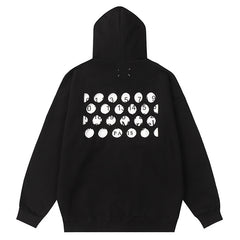 Maison Margiela Hole Numbers Logo Hoodie