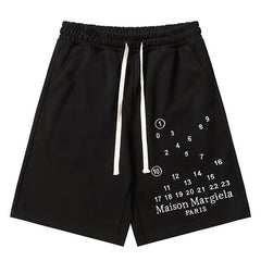 Maison Margiela Letter Logo Short Black