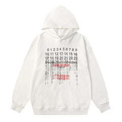 Maison Margiela Numbers Ghosting Hoodie