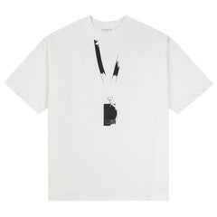 Maison Margiela Letter Logo T-Shirts