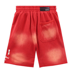 AMIRI Vintage Collegiate cotton track shorts