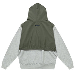 Fear Of God Essentials Letter Logo Splicing Hoodie