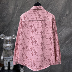 Chrome Hearts Shirt #8122 Pink