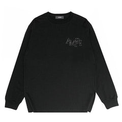 Amiri Letter Print Long Sleeve T-Shirts