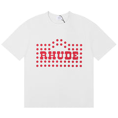 RHUDE Letter Logo Printed T-Shirt