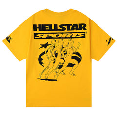 Hellstar Marathon T-Shirt Yellow