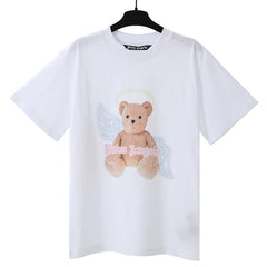 Palm Angels Kids Cotton Angel TeddyT-Shirts