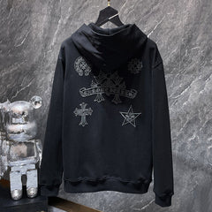 Chrome Hearts Hoodies #8822 Black