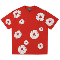 Denim Tears Men's Red T-shirt