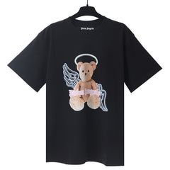 Palm Angels Kids Cotton Angel TeddyT-Shirts