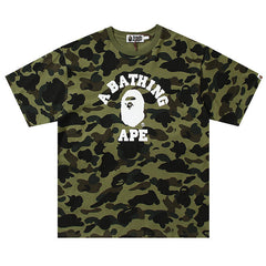 BAPE Color Camo College T-Shirts