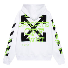 OFF WHITE Opposite Arrow Hoodie Oversize