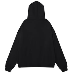 RHUDE Micro-label letters 4x4 print Hoodie