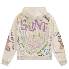 Saint Michael Graffiti Hoodie