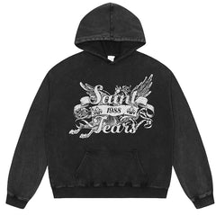 SAINT MICHAEL Graphic Printed Hoodies