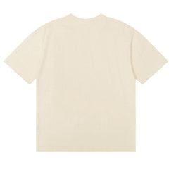 RHUDE Black dove lettering print T-Shirts