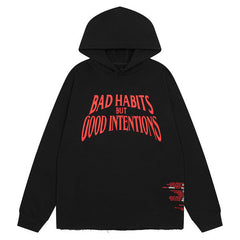 Nav x Vlone Bad Habits Hoodies