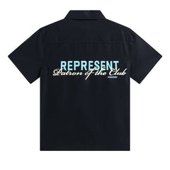 REPRESENT Logo Letter Printed Shirt