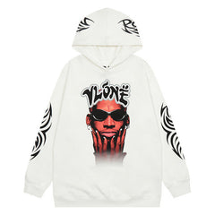 Vlone x Never Broke Again Bones Hoodie