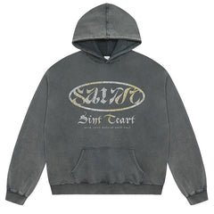 SAINT MICHAEL Graphic Printed Hoodies