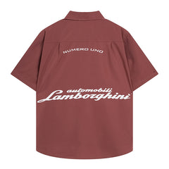 RHUDE X Automobili Lamborghini Uno Button Up Shirt