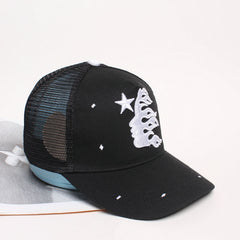 Hellstar Letter Logo Trucker Cap