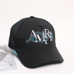 AMIRI Core Logo-Embroidered Baseball Caps