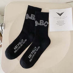 ABC Casual All-match Socks 2pcs