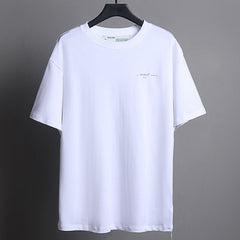 OFF WHITE Three-Dimensional Arrow Pattern T-Shirts