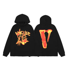 VLONE Flame man Hoodie