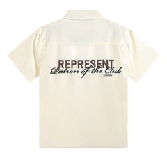 REPRESENT Logo Letter Printed Shirt