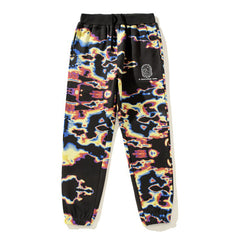 BAPE Camouflage gradient casual pants