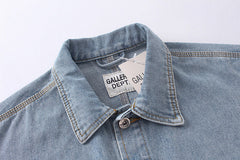 Gallery Dept Denim Vest Loose All Match Coat