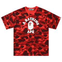 BAPE Color Camo College T-Shirts