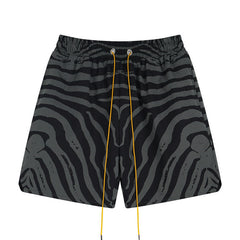 Rhude Zebra Silk Shorts